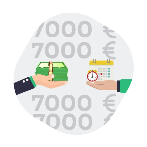 Préstamos rápidos 7000 euros
