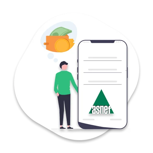 Financiar móvil con ASNEF